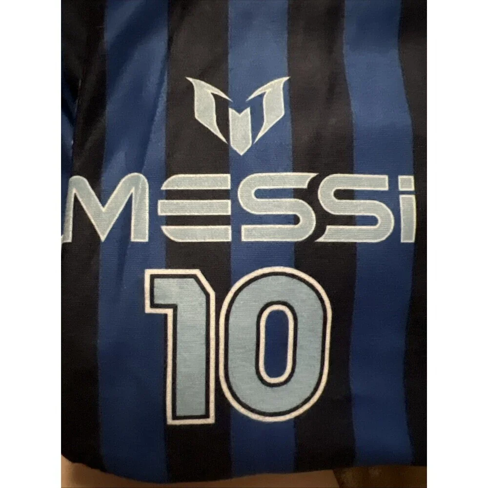 Messi Pajama Pants - Blue Large12/14 #10 Soft Cozy Sleep 😴 Flame Resistant
